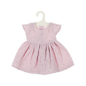 Olimi Doll dress Miniland 38cm Starry Sky powdery pink