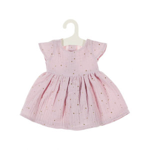 Olimi Doll dress Miniland 38cm Starry  Sky powdery pink