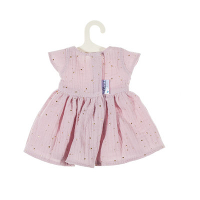 Olimi Puppenkleid Miniland 38cm Starry Sky powdery pink