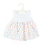 Doll dress Miniland 32cm Flower/Crochet meadow pale
