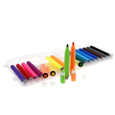 Rex London Felt Tip Stamp Pens Set  of 18 Wild Wonders