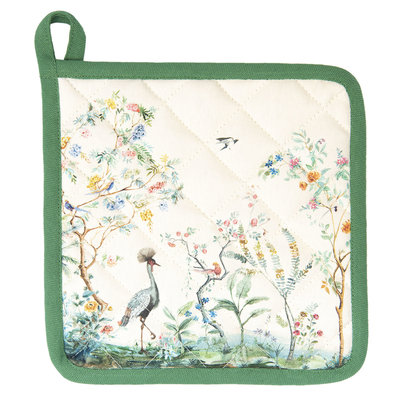 Clayre & Eef Potholder Paradise Bird