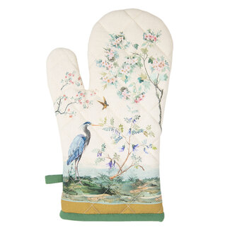 Clayre & Eef Ofenhandschuh Paradise Bird