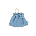 Olimi Puppenkleid Miniland 21cm jeans