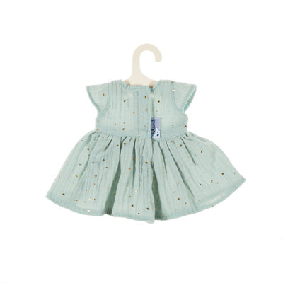 Olimi Puppenkleid Miniland 32cm Starry Sky mint