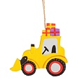 Sass & Belle Weihnachtshänger Wooden Digger with Gifts