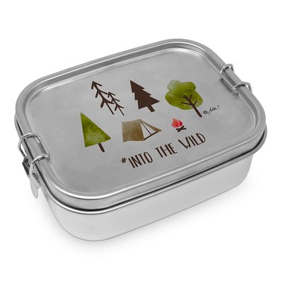 Paperproducts Design Lunch Box Steel Into the Wild