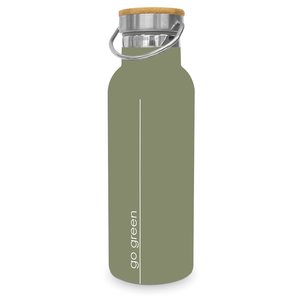 Paperproducts Design Edelstahl-Flasche Go Green