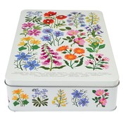 Rex London Cake tin square Wild Flowers