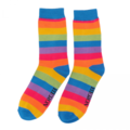 Miss Sparrow Männer-Socken Bamboo Rainbow