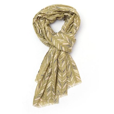 M&K Collection Scarve Lines olive