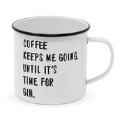 Paperproducts Design Enamel Mug Coffee & Gin