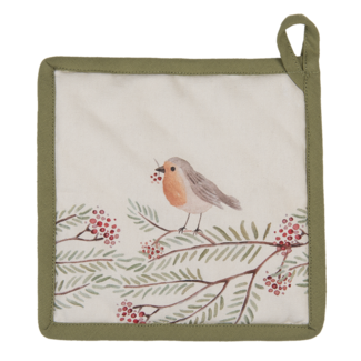 Clayre & Eef Topflappen Robin