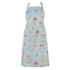 Clayre & Eef Kitchen apron Flowers blue