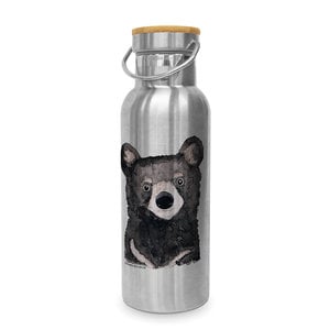 Paperproducts Design Edelstahl-Flasche Bear