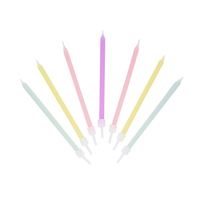 Birthday Candles Pastel