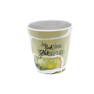 Overbeck and Friends Melamin Becher Miss Patty's Glück