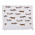 Clayre & Eef Gästetuch Sausage Dog