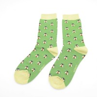 Miss Sparrow Socken Bamboo Honey Bees green new