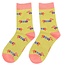 Socks Bamboo Parisian Pups olive