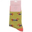Socks Bamboo Parisian Pups olive