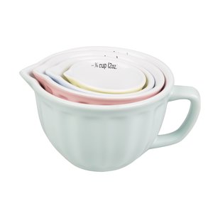 Sass & Belle Measuring Cups Set of 4 Retro Pastel