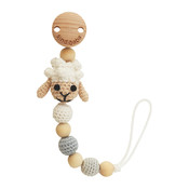 Sindibaba Pacifier clip with Sheep