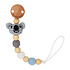 Sindibaba Pacifier clip with Koala grey (organic cotton)