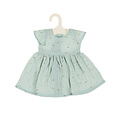 Olimi Doll dress Miniland 38cm Starry Sky mint