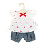 Olimi Doll Clothing Set Miniland 38cm Cherries