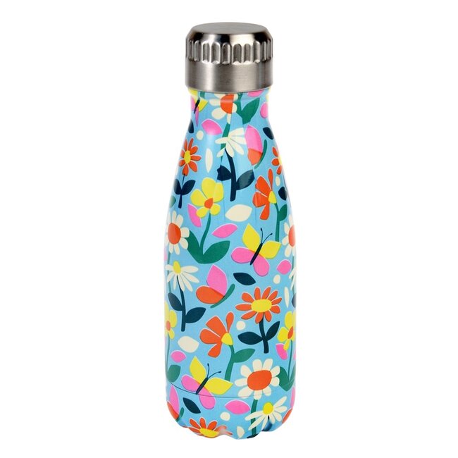 Edelstahl-Flasche Butterfly Garden small
