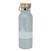 Paperproducts Design Edelstahl-Flasche Pure Sailing blue