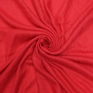 Pure & Cozy Scarf Cotton / Wool fine/bright red