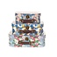 Suitcase Delphine Vintage Rose blue Set of 3