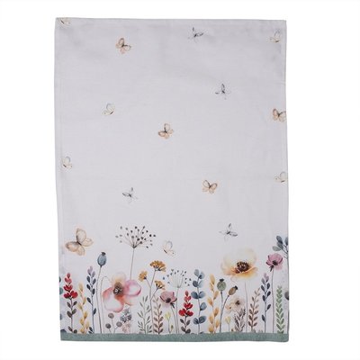 Clayre & Eef Tea towel Summer Garden