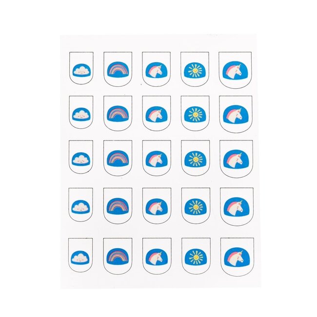 Nagel-Sticker Magical Unicorn