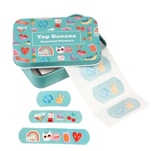 Rex London Plasters in tin Top Banana