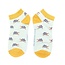 Trainer Socks Bamboo Turtles duck egg