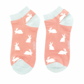 Miss Sparrow Trainer Socken Bamboo Rabbit dusky pink