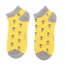 Miss Sparrow Trainer Socken Bamboo Honey Bees yellow