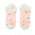 Miss Sparrow Trainer Socks Bamboo Dainty Floral dusky pink