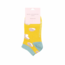 Trainer Socken Bamboo Cute Hedgehogs yellow