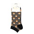 Miss Sparrow Trainer Mens Socks Bamboo Beer grey