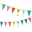 Wimpelkette Stoff We love Birthdays rainbow bestickt