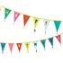 Talking Tables Bunting Fabric We love Birthdays rainbow embroidered