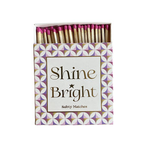 Overbeck and Friends Matches XL  Shine Bright pink