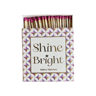 Overbeck and Friends Streichhölzer XL Shine Bright pink