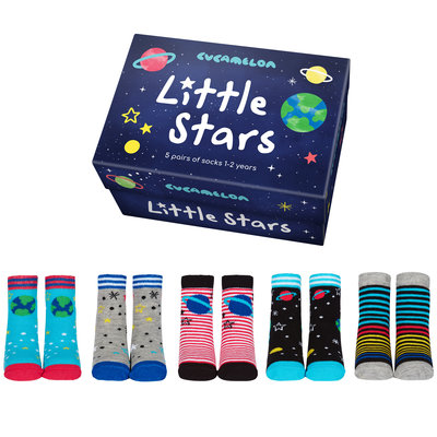 Cucamelon Children's socks 1-2 years Stars