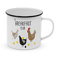 Paperproducts Design Emaille Becher Breakfast Club