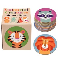 Rex London Memory Game Colourful Creatures